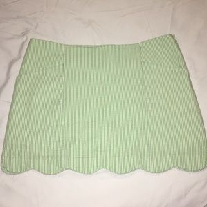 Lilly Pulitzer Seersucker Skort